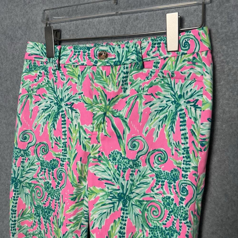 Lilly Pulitzer Kelly High Rise Skinny Ankle Pants, Sz 2 - Picture 3 of 6